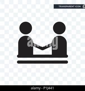 Humanressourcen vektor Icon auf transparentem Hintergrund isoliert, Human Resources logo Konzept Stock Vektor