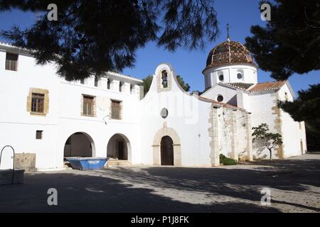 Spanien - Katalonien - Montsià (Kreis) - TARRAGONA. Alcanar; Ermita del Remei. Stockfoto