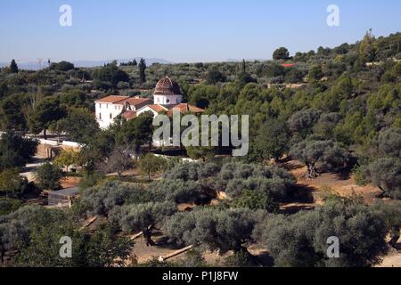 Spanien - Katalonien - Montsià (Kreis) - TARRAGONA. Alcanar; Ermita del Remei. Stockfoto