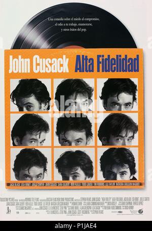 Original Film Titel: High Fidelity. Englischer Titel: High Fidelity. Regisseur: Stephen Frears. Jahr: 2000. Stockfoto