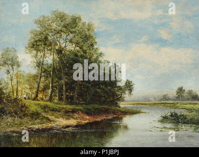 Leader Benjamin Williams - Flusslandschaft Stockfoto