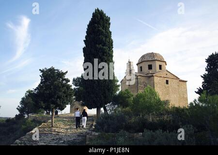 Spanien - Katalonien - Terra Alta (Bezirk) - TARRAGONA. Batea; Ermita del Calvari. Stockfoto