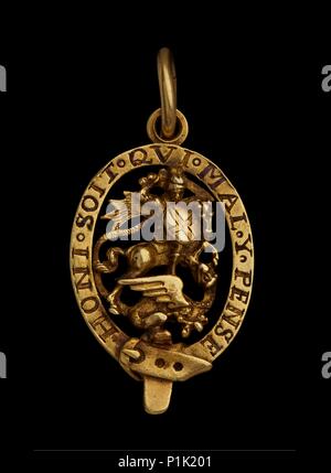 Medaille, c 1675-1690. Artist: Unbekannt. Stockfoto