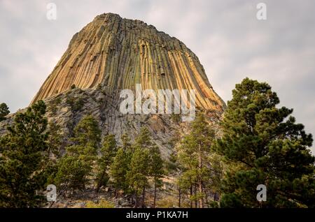 Devils Tower National Monument, Wyoming, Usa