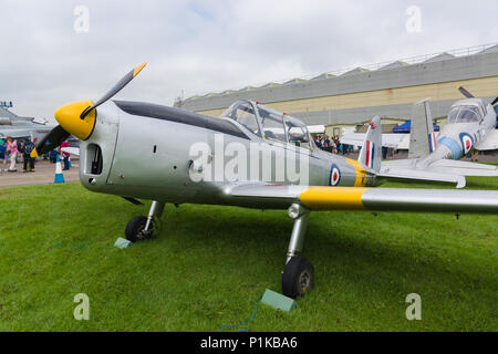 De Havilland DHC-1 Chipmunk eine grundlegende zwei Sitz propellor Ausbildung Flugzeuge Stockfoto