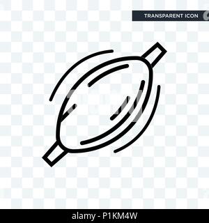 Menschlichen Muskel vektor Icon auf transparentem Hintergrund isoliert, menschlichen Muskel logo Konzept Stock Vektor