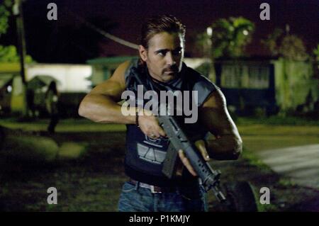 Original Film Titel: MIAMI VICE. Englischer Titel: MIAMI VICE. Regisseur: Michael Mann. Jahr: 2006. Stars: COLIN FARRELL. Quelle: UNIVERSAL PICTURES/CONNOR, FRANK/Album Stockfoto