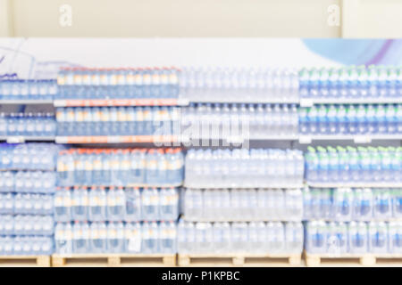 Unscharfer Hintergrund - Abstract blur Shopping Mall store Interieur. Stockfoto