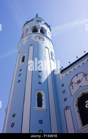 Kirche St. Elisabeth (Blaue Kirche) in Bratislava, Slowakei Stockfoto