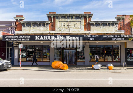 Kakulas Bros. shop auf William Street, Northbridge, Perth, Western Australia, Australien Stockfoto