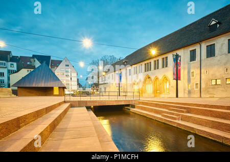 Das Museum Unterlinden Haupteingang nach der jüngsten Erweiterung der Architekten Herzog & de Meuron. Colmar. Elsass. Grand Est. Frankreich Stockfoto