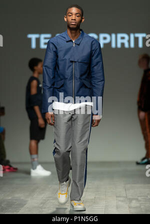 Tinie dieses LFWM Juni 2018 Stockfoto