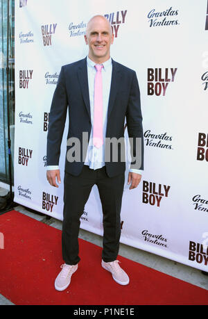 Beverly Hills, Kalifornien, USA. 12 Juni, 2018. Regisseur Bradley Buecker besucht die Los Angeles Premiere von "Billy Boy" am 12. Juni 2018 Laemmle Music Hall in Beverly Hills, Kalifornien. Foto von Barry King/Alamy leben Nachrichten Stockfoto