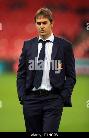 Foto vom 15-11-2016 von Spanien manager Julen Lopetegui. Datei FOTOS: Das spanische Team Auswahl Trainer, Julen Lopetegui, mittellos von seiner Position Stockfoto