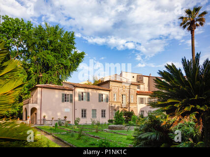 Orto botanico di Pisa (Orto Botanico dell Universita di Pisa), die älteste Universität der botanische Garten der Welt im Jahre 1544 gegründet, Toskana, Italien Stockfoto