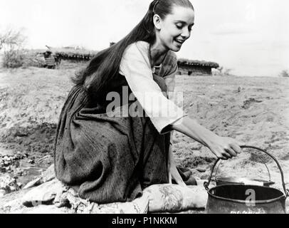 Original Film Titel: THE UNFORGIVEN. Englischer Titel: The Unforgiven. Regisseur: John HUSTON. Jahr: 1960. Stars: AUDREY HEPBURN. Credit: HECHT-Hill, Lancaster/UNITED ARTISTS/Album Stockfoto