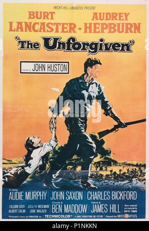 Original Film Titel: THE UNFORGIVEN. Englischer Titel: The Unforgiven. Regisseur: John HUSTON. Jahr: 1960. Credit: HECHT-Hill, Lancaster/UNITED ARTISTS/Album Stockfoto