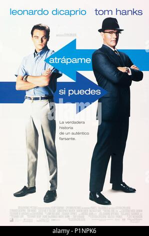 Original Film Titel: Fang mich, wenn du kannst. Englischer Titel: Fang mich, wenn du kannst. Regisseur: Steven Spielberg. Jahr: 2002. Quelle: DREAMWORKS/Album Stockfoto