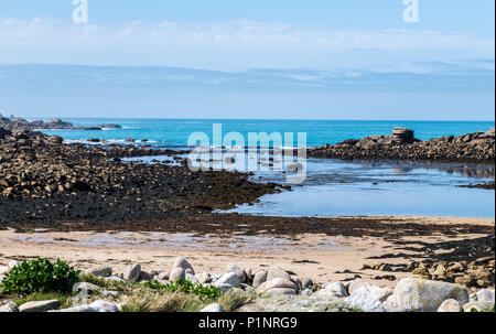 Bryher auf der Hell Bay Küste Scilly-inseln Stockfoto