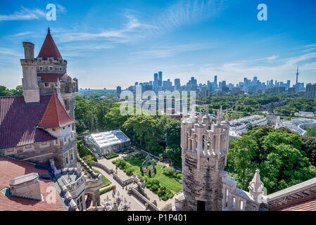 Casa Loma Schloss in Toronto, Kanada Stockfoto