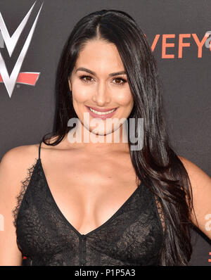 NORTH Hollywood, CA - 06. Juni: Nikki Bella besucht WWE erste Emmy" für Ihre Prüfung "Fall an Saban Media Center am 6. Juni 2018 in North Hollywood, Kalifornien. Stockfoto