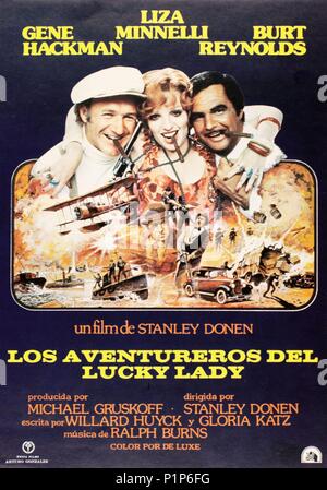 Original Film Titel: LUCKY LADY. Englischer Titel: LUCKY LADY. Regisseur: Stanley Donen. Jahr: 1975. Quelle: 20th Century Fox/Album Stockfoto