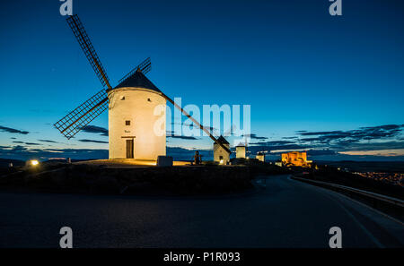 Windmühle, Wind, quixote Stockfoto