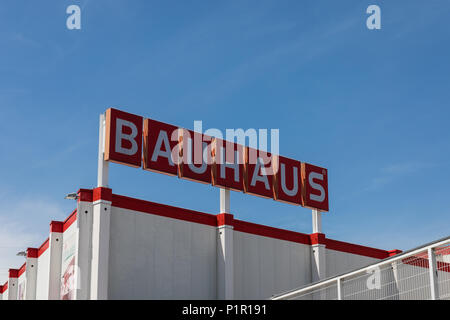 Bauhaus Zeichen logo Stockfoto