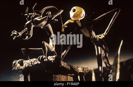 Original Film Titel: Tim Burton's Nightmare before Christmas. Englischer Titel: Tim Burton's Nightmare before Christmas. Regisseur: HENRY SELICK. Jahr: 1993. Credit: TOUCHSTONE PICTURES/Album Stockfoto