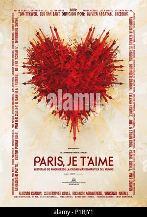 Original Film Titel: PARIS, JE T'aime. Englischer Titel: PARIS, JE T'aime. Regisseur: Gerard Depardieu; RICHARD LAGRAVENESE; Ethan COEN, Joel Coen; Isabel Coixet; Wes Craven; GUS VAN SANT; Alfonso Cuaron; Walter Salles; GURINDER CHADHA; Alexander Payne; DANIELA THOMAS; Tom Tykwer; Christopher Doyle; Sylvain Chomet; OLIVIER ASSAYAS; FREDERIC AUBURTIN, EMMANUEL BENBIHY; BRUNO PODALYDES; OLIVER SCHMITZ, NOBUHIRO SUWA, VINCENZO NATALI. Jahr: 2006. Credit: CANAL+/Album Stockfoto