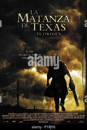 Original Film Titel: Texas Chainsaw Massacre, DER: DER ANFANG. Englischer Titel: Texas Chainsaw Massacre, DER: DER ANFANG. Regisseur: JONATHAN LIEBESMAN. Jahr: 2006. Quelle: New Line Cinema/Album Stockfoto