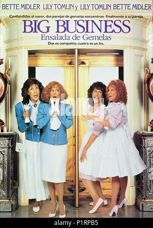 Original Film Titel: BIG BUSINESS. Englischer Titel: BIG BUSINESS. Regisseur: Jim Abrahams. Jahr: 1988. Credit: TOUCHSTONE/Disney/Album Stockfoto