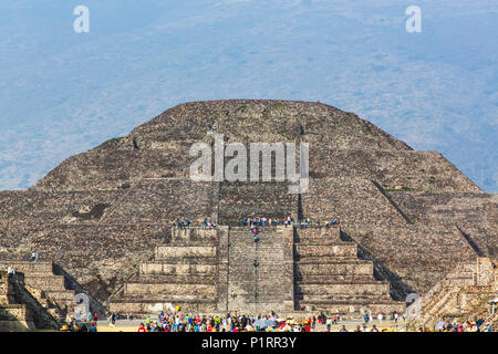 Pyramide des Mondes, Teotihuacan Archäologische Zone; Mexico, Mexiko Stockfoto