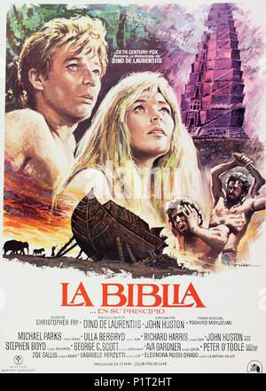 Original Film Titel: DIE BIBEL: AM ANFANG.... Englischer Titel: DIE BIBEL: AM ANFANG.... Regisseur: John HUSTON. Jahr: 1966. Credit: DE LAURENTIS/20 TH CENTURY FOX/Album Stockfoto