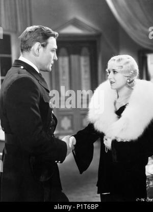 Original Film Titel: HOHE GESCHWINDIGKEIT. Englischer Titel: HOHE GESCHWINDIGKEIT. Regisseur: D. ROSS LEDERMAN. Jahr: 1932. Stars: BUCK JONES, LORETTA SAYERS. Quelle: Columbia Pictures/Album Stockfoto