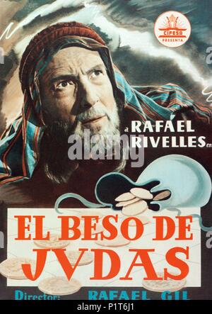 Original Film Titel: EL BESO DE JUDAS. Englischer Titel: JUDAS KISS. Regisseur: RAFAEL GIL. Jahr: 1954. Credit: ASPA FILME/Album Stockfoto