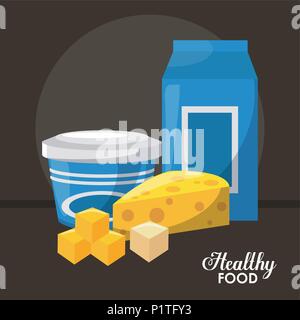Gesunde Ernährung-Konzept Stock Vektor