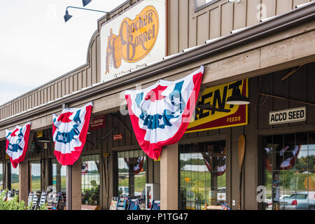 Cracker Barrel Old Country Store in Jasper, Alabama. (USA) Stockfoto