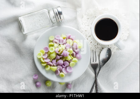 Aalaw oder Alua, traditionelle Süßigkeit süßes Dessert Stockfoto