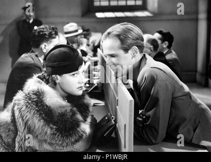 Original Film Titel: Blood Money. Englischer Titel: Blood Money. Regisseur: ROWLAND BRAUN. Jahr: 1933. Stars: CHICK KRÄMER; FRANCES DEE. Quelle: UNITED ARTISTS/Album Stockfoto