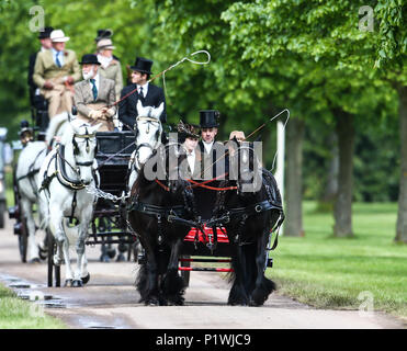 Royal Windsor Horse Show - Tag 5 Mit: Lady Louise Windsor, Sophie Gräfin von Wessex Wo: Windsor, Großbritannien Wann: 13. Mai 2018 Credit: John rainford/WENN.com Stockfoto