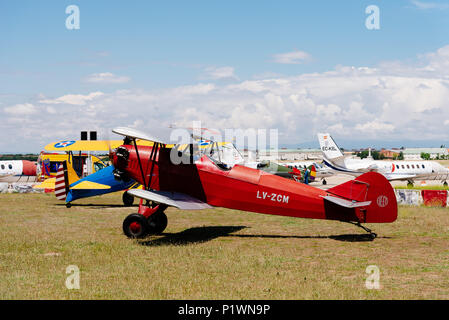 Madrid, Spanien - 3. Juni 2018: konsolidierte Flotte 10 aus dem Jahr 1930 während der Air Show historischer Flugzeuge Sammlung in Cuatro Vientos Airport Stockfoto