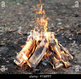 Lagerfeuer Stockfoto