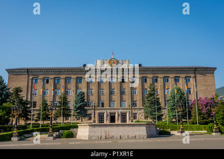 Parlament von Bergkarabach in Stepanakert, Republik Arzach Stockfoto