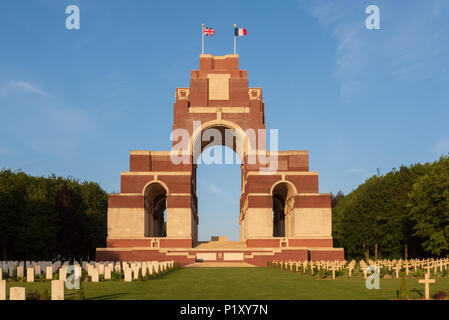 Thiepval Gedenkstätte für die Fehlende der Somme Stockfoto