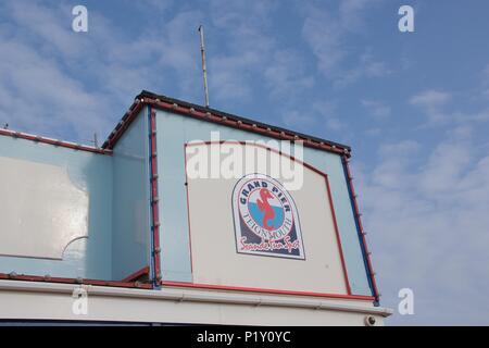 Grand Pier - Meer Fun Spot in Teignmouth Pier, South Devon Stockfoto