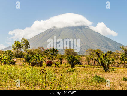 Ometepe Vulkaninsel Stockfoto