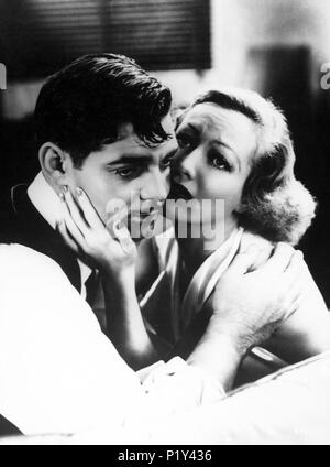 Original Film Titel: VERLASSEN UND ALLE ANDEREN. Englischer Titel: VERLASSEN UND ALLE ANDEREN. Film Regie: W. S. VAN DYKE. Jahr: 1934. Stars: Clark Gable; JOAN CRAWFORD. Credit: M.G.M/Album Stockfoto