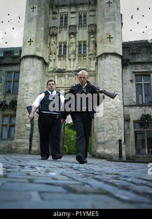 Original Film Titel: HOT FUZZ. Englischer Titel: HOT FUZZ. Regisseur: Edgar Wright. Jahr: 2007. Stars: NICK FROST und Simon Pegg. Credit: WORKING TITLE FILMS/Album Stockfoto