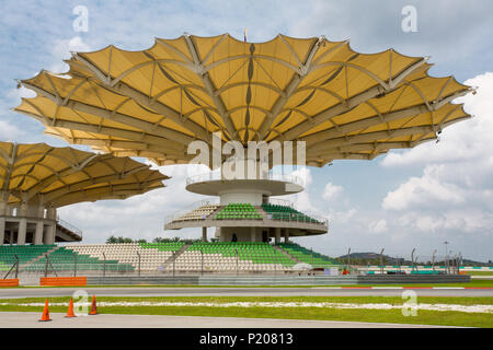 Sepang/Malaysia - Dezember 5, 2014: Der Asian Le Mans Series Rennen auf dem Sepang International Circuit. Stockfoto